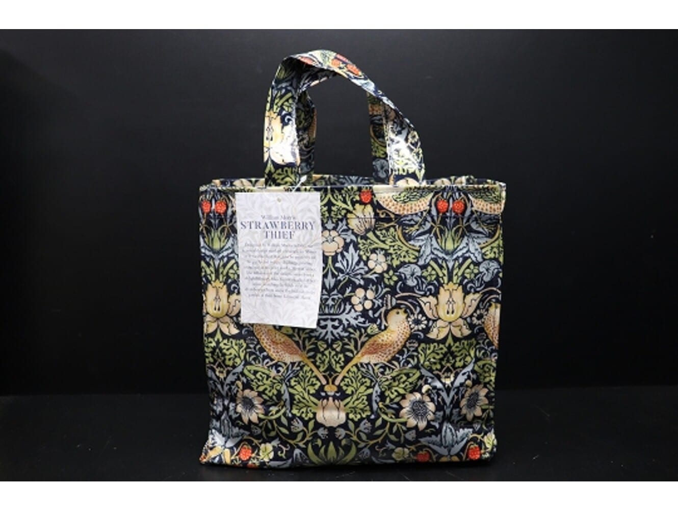 Strawberry Thief Blue ガセットバッグ S