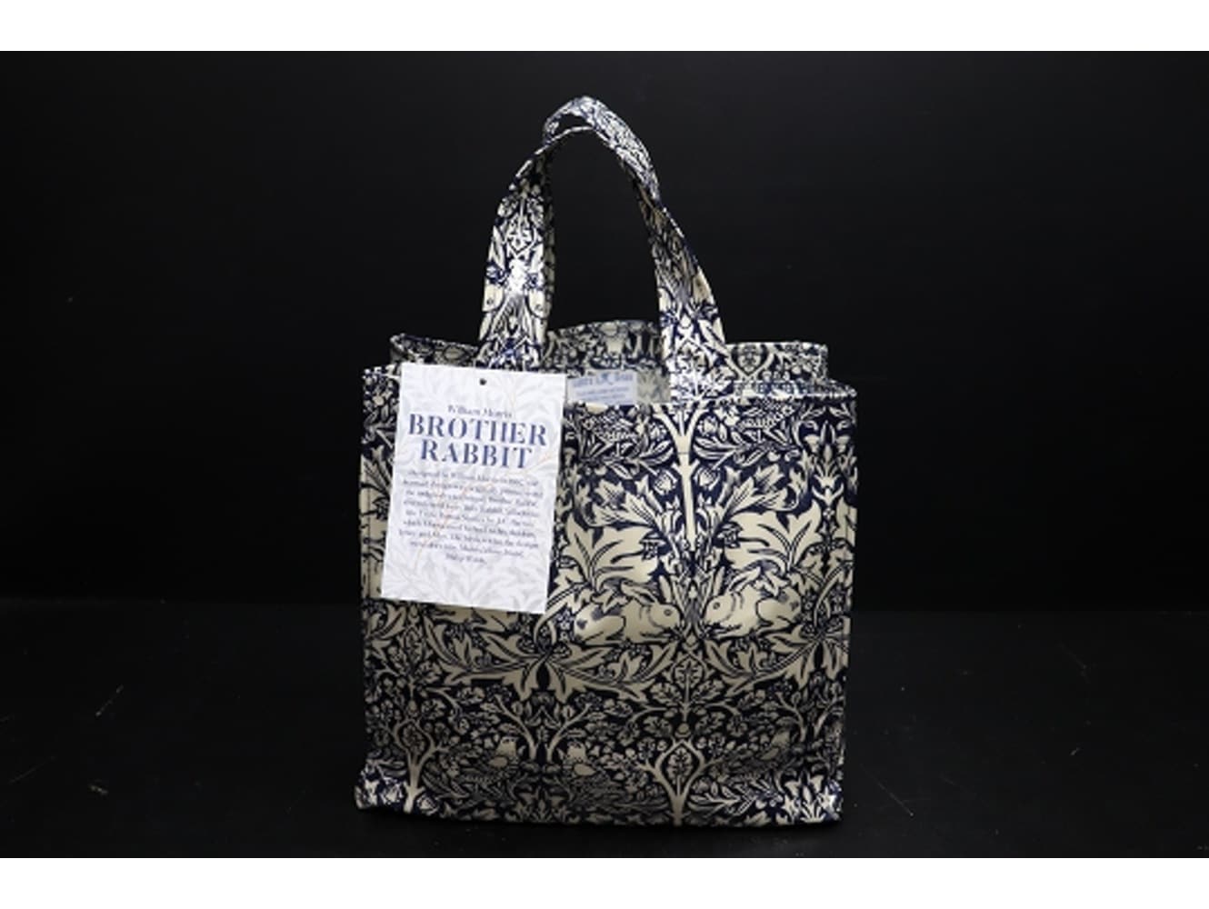 Brother Rabbit Blue ガセットバッグ S