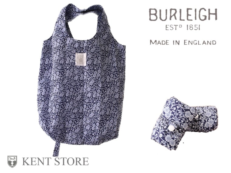 エコバッグ ブルーキャリコ