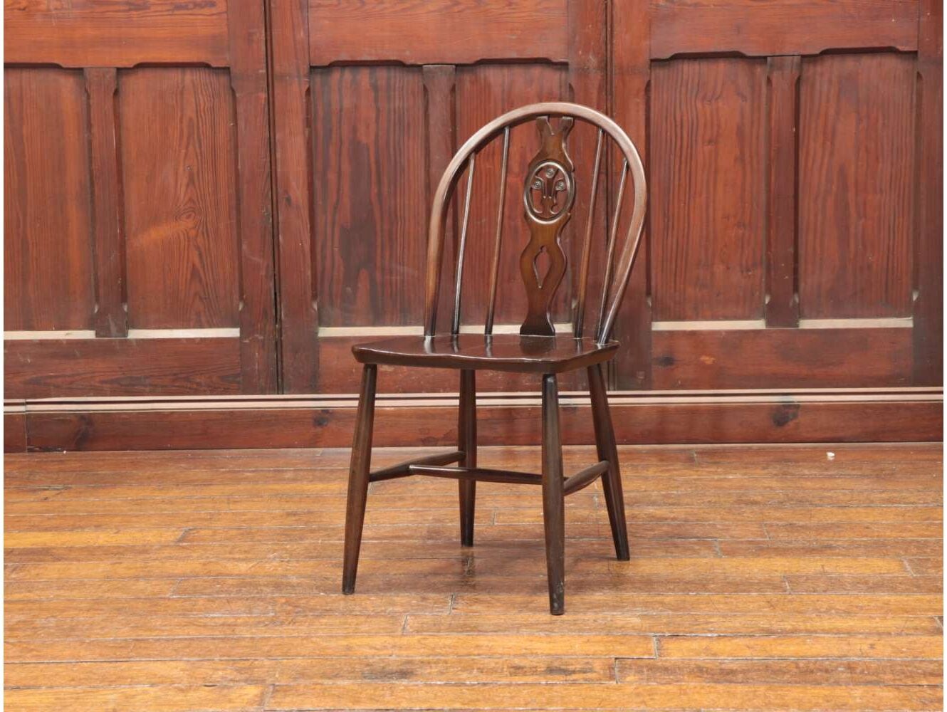 アーコールチェアー / イギリスアンティーク / 椅子 ビンテージダイニングチェア ERCOL アーコール社 シズルバック