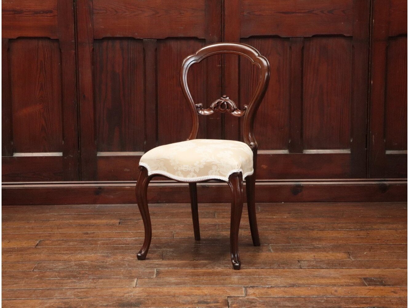 アンティーク 家具 バルーンバックチェア 椅子 1900年頃 英国 091A バルーンバックチェア | アンティーク家具,椅子・チェア