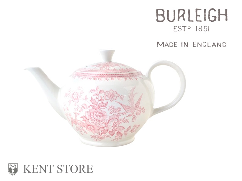 ティーポットS ピンクアジアティックフェザンツ