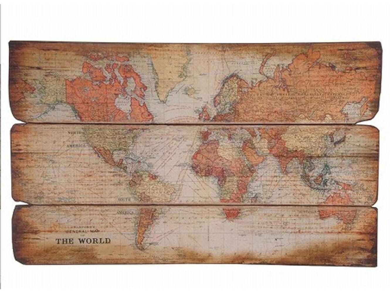 ワールドウッドマップ