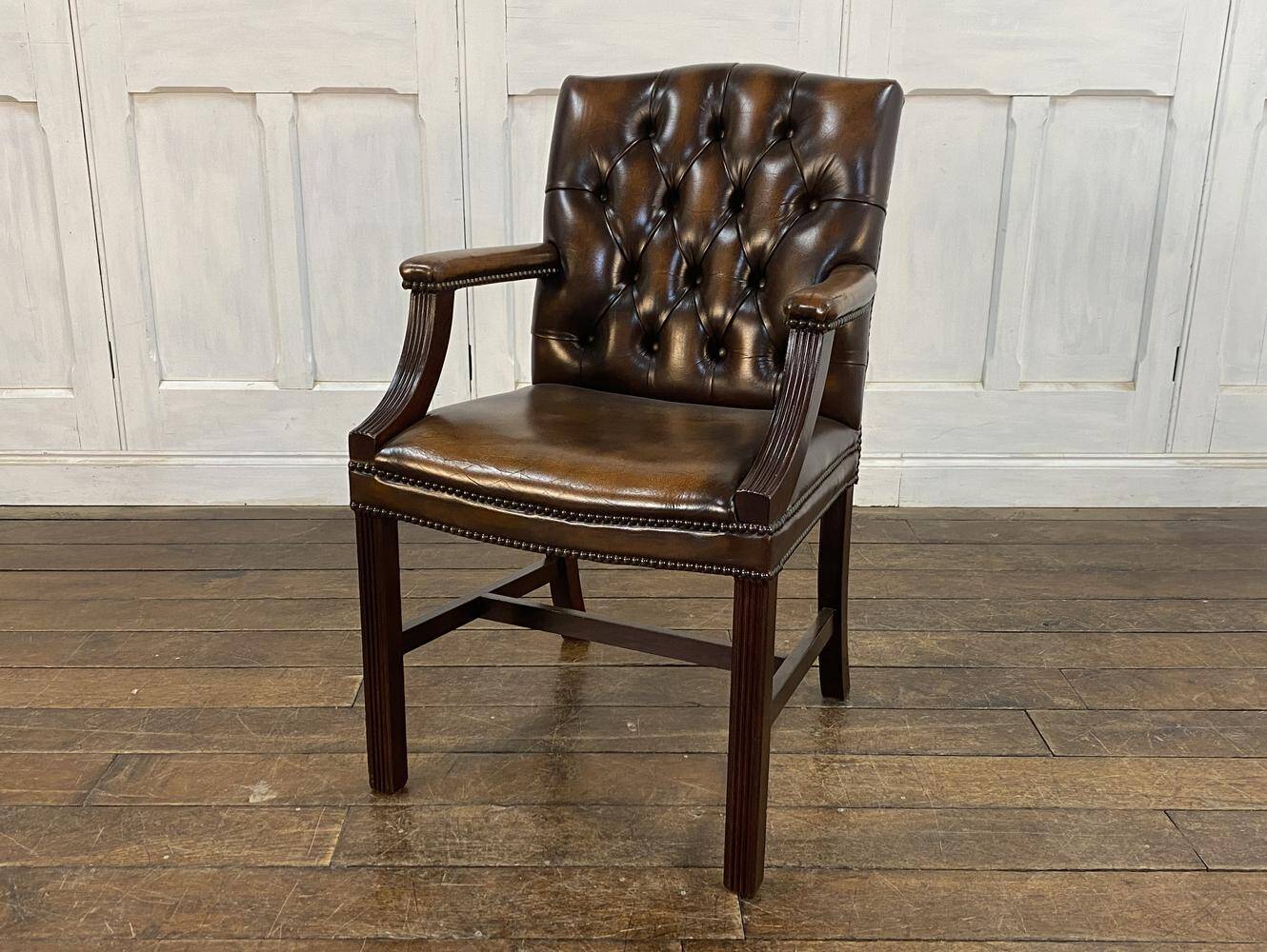 チェスターフィールドデスクチェア | アンティーク家具,椅子