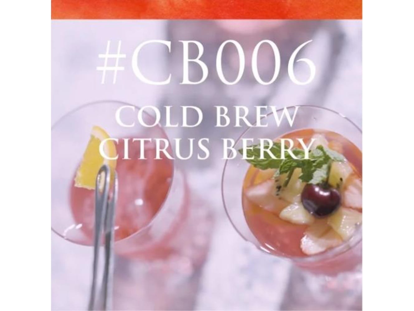 紅茶 CB006 コールドブリュー　シトラスベリー　7P