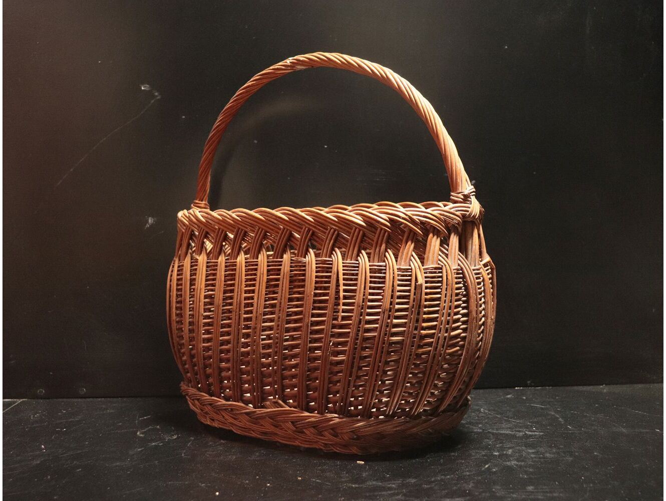 ウィッカーバスケット
