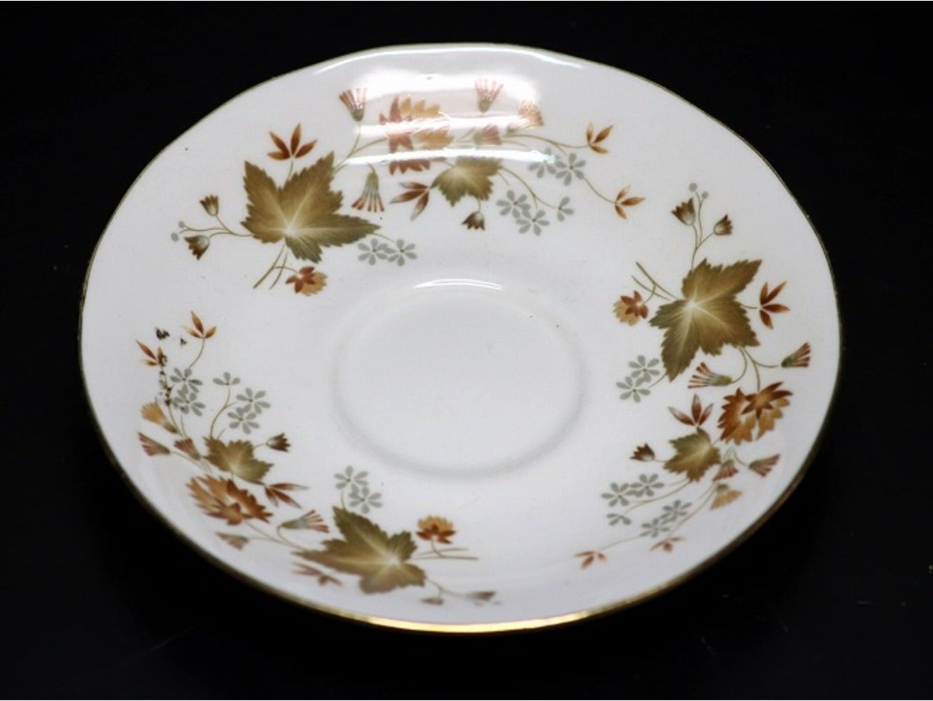 ソーサー Colclough（紅葉）