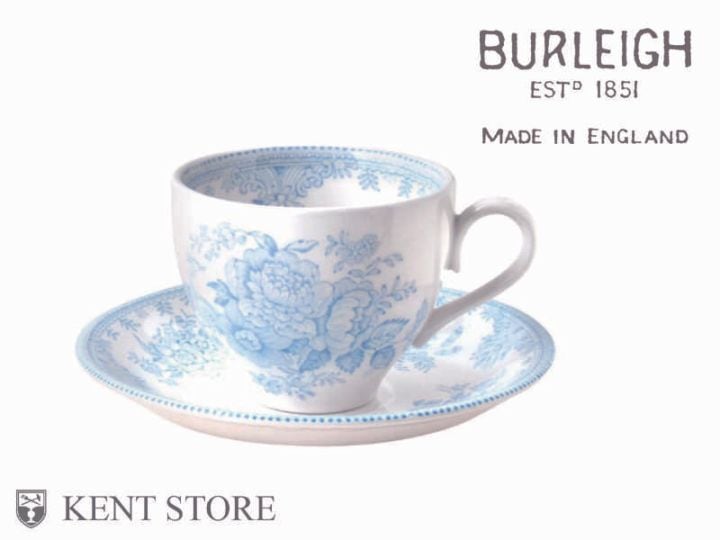 カップ＆ソーサー ブルーアジアティックフェザンツ