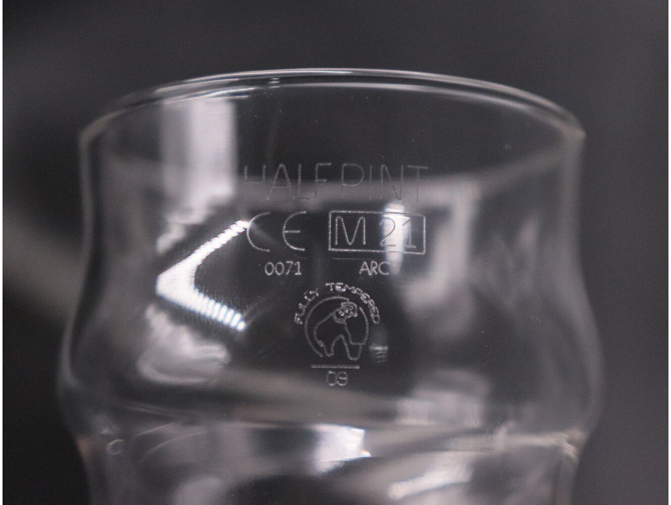 浅井良彦様 ハーフパイントグラス