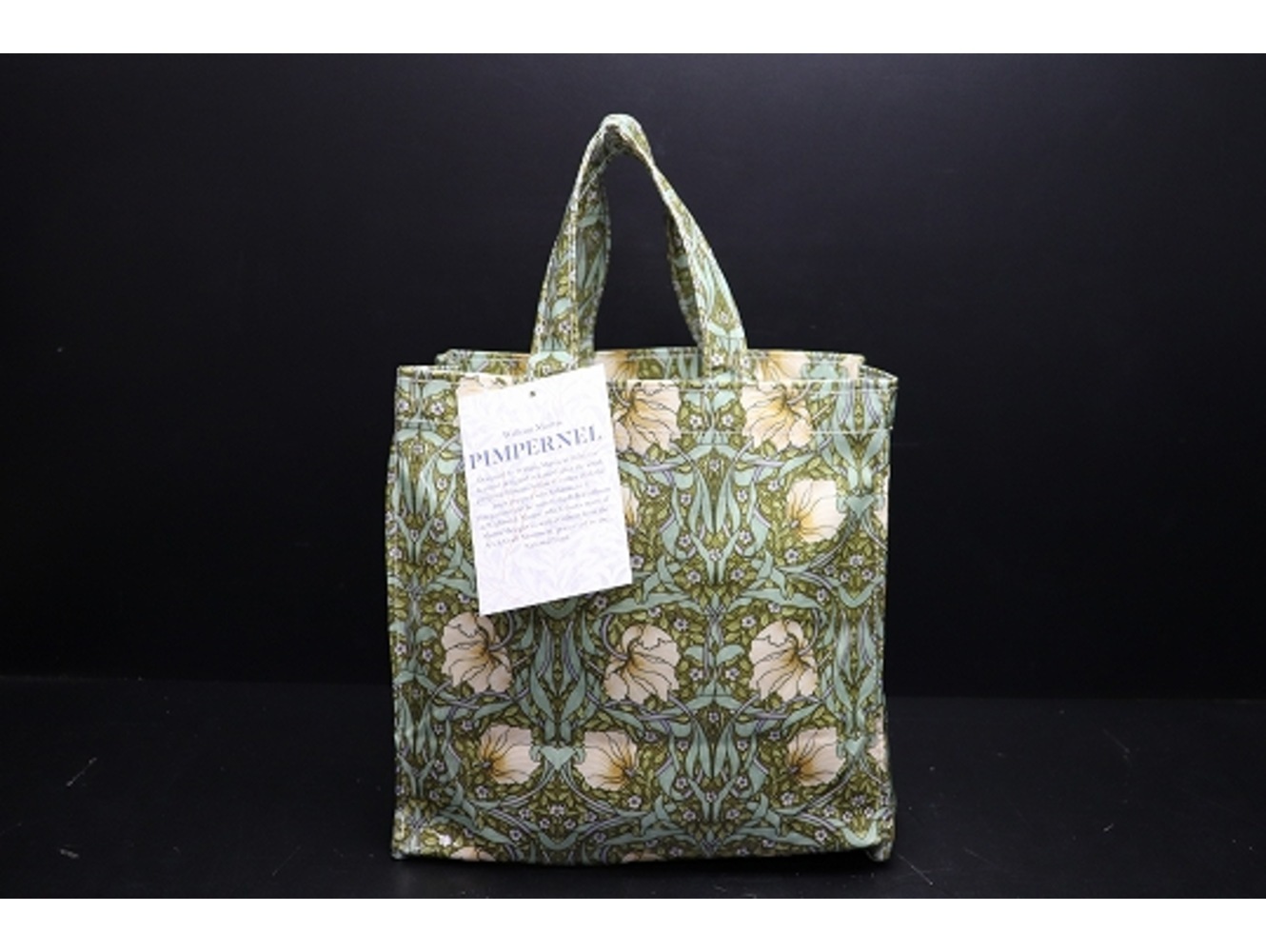 Pimpernel Cream ガセットバッグ S