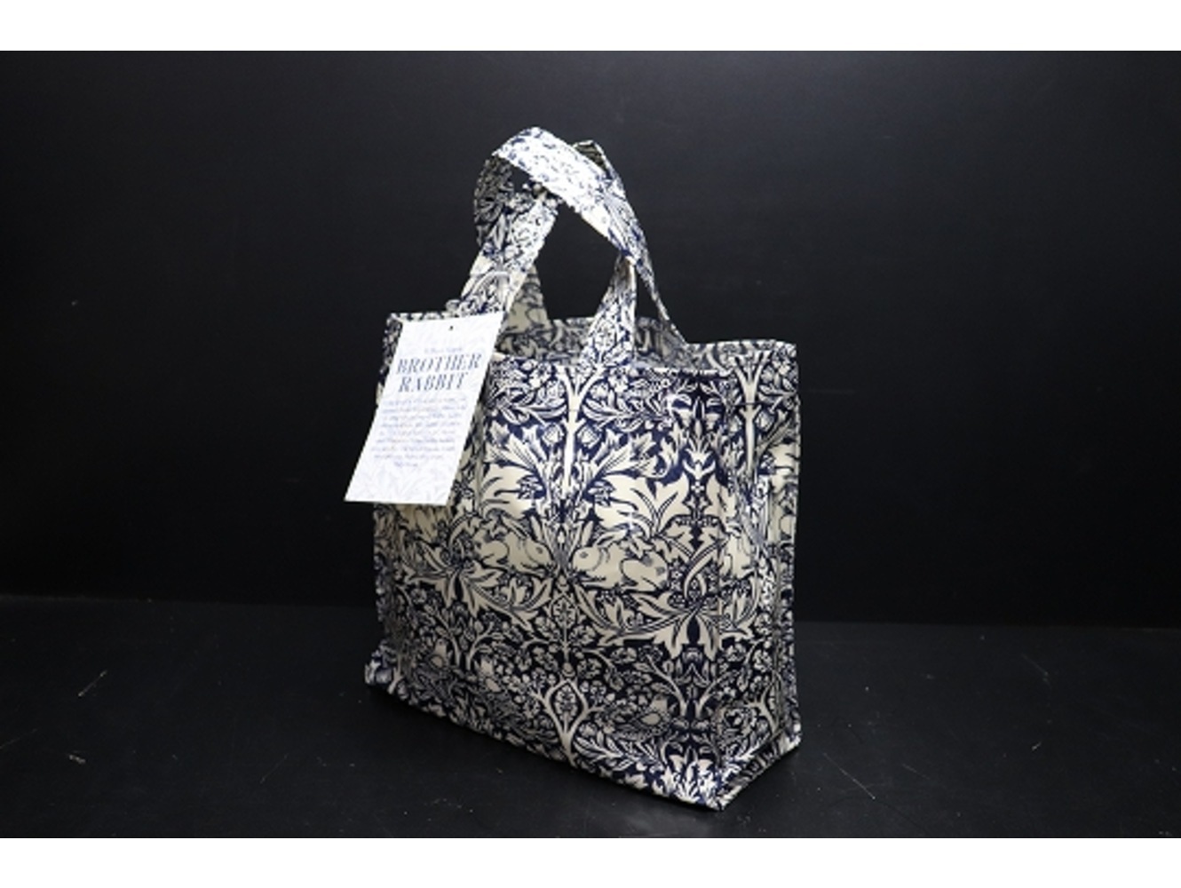 Brother Rabbit Blue ガセットバッグ S