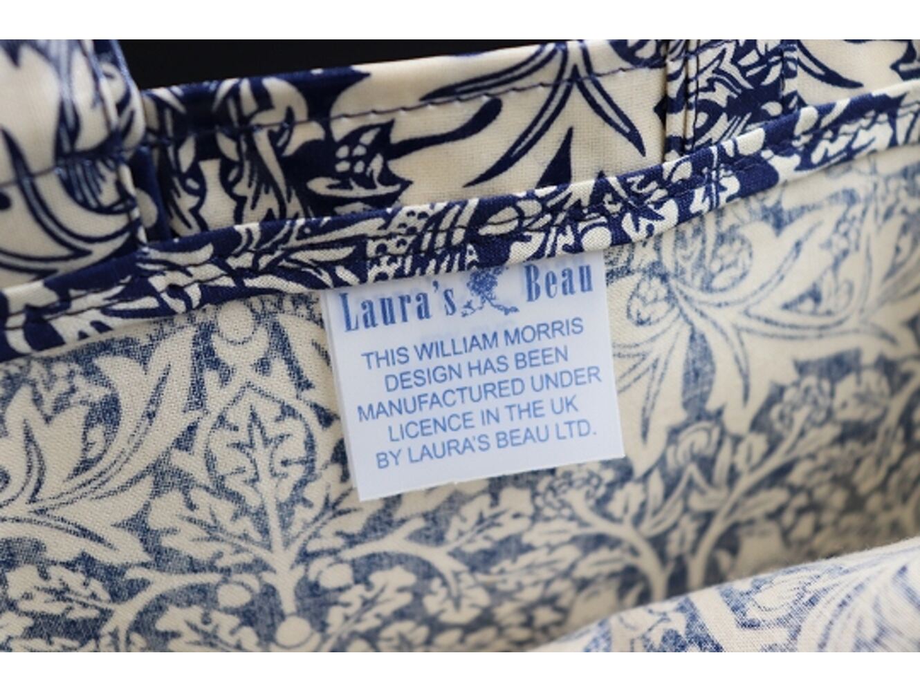 Brother Rabbit Blue ガセットバッグ S