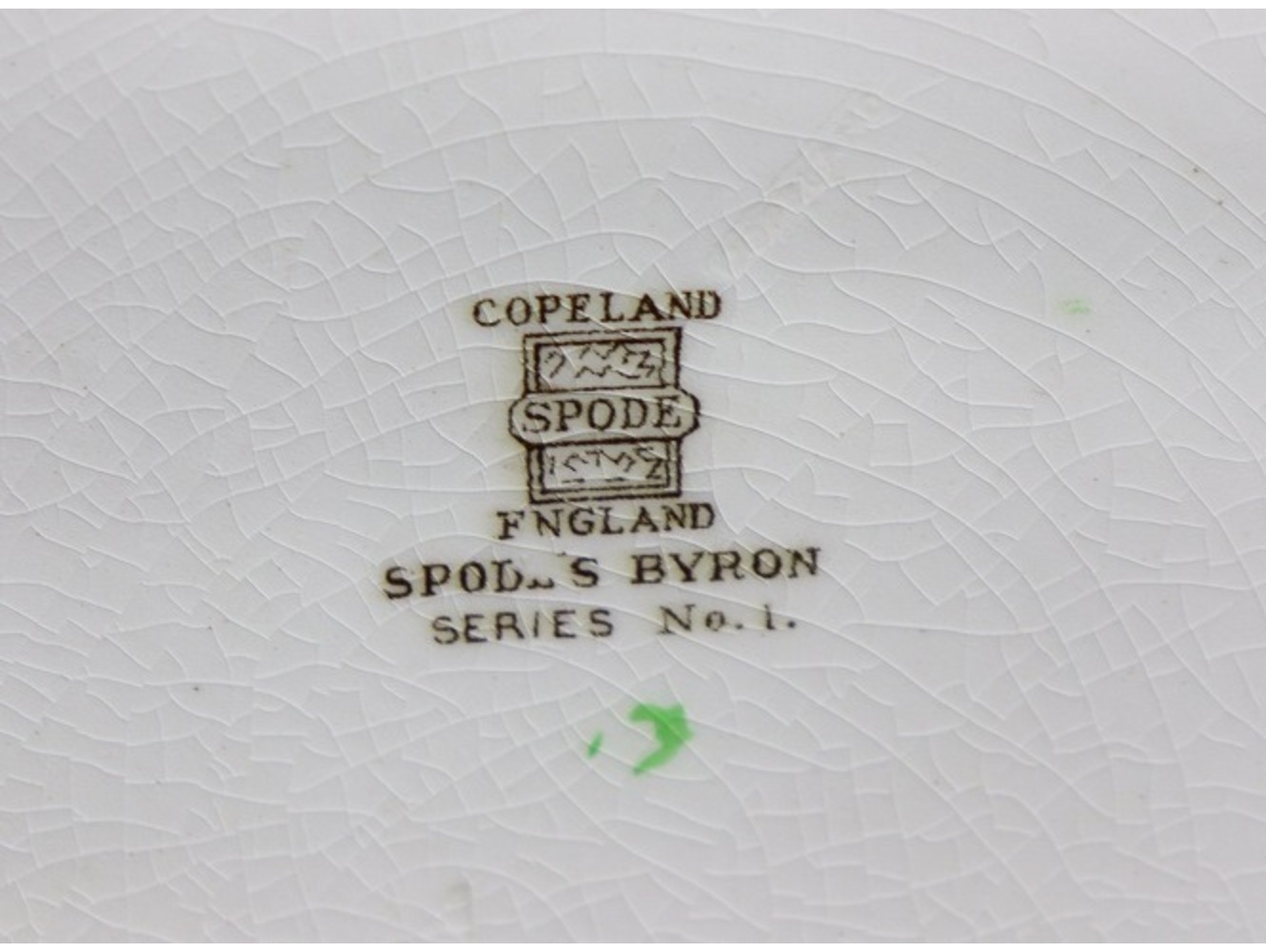 サンドイッチプレート SPODE Byron Series No.1