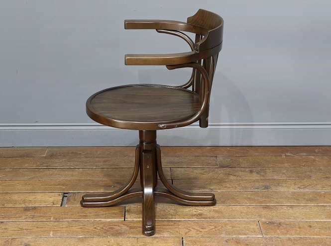 ベントウッドデスクチェア | アンティーク家具,椅子・チェア,ベント