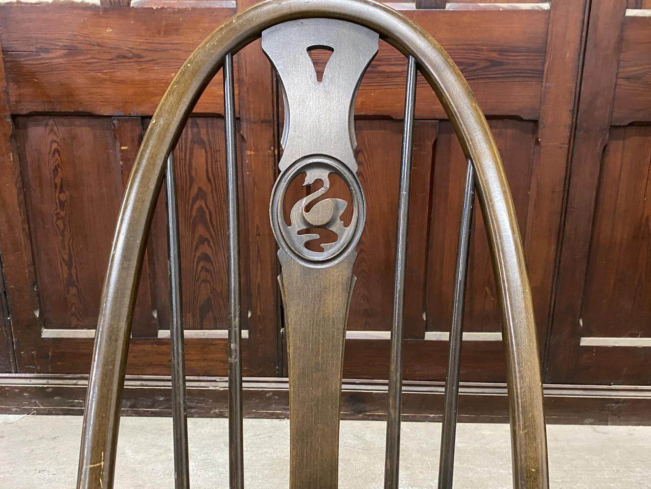 スワンバックチェア ERCOL