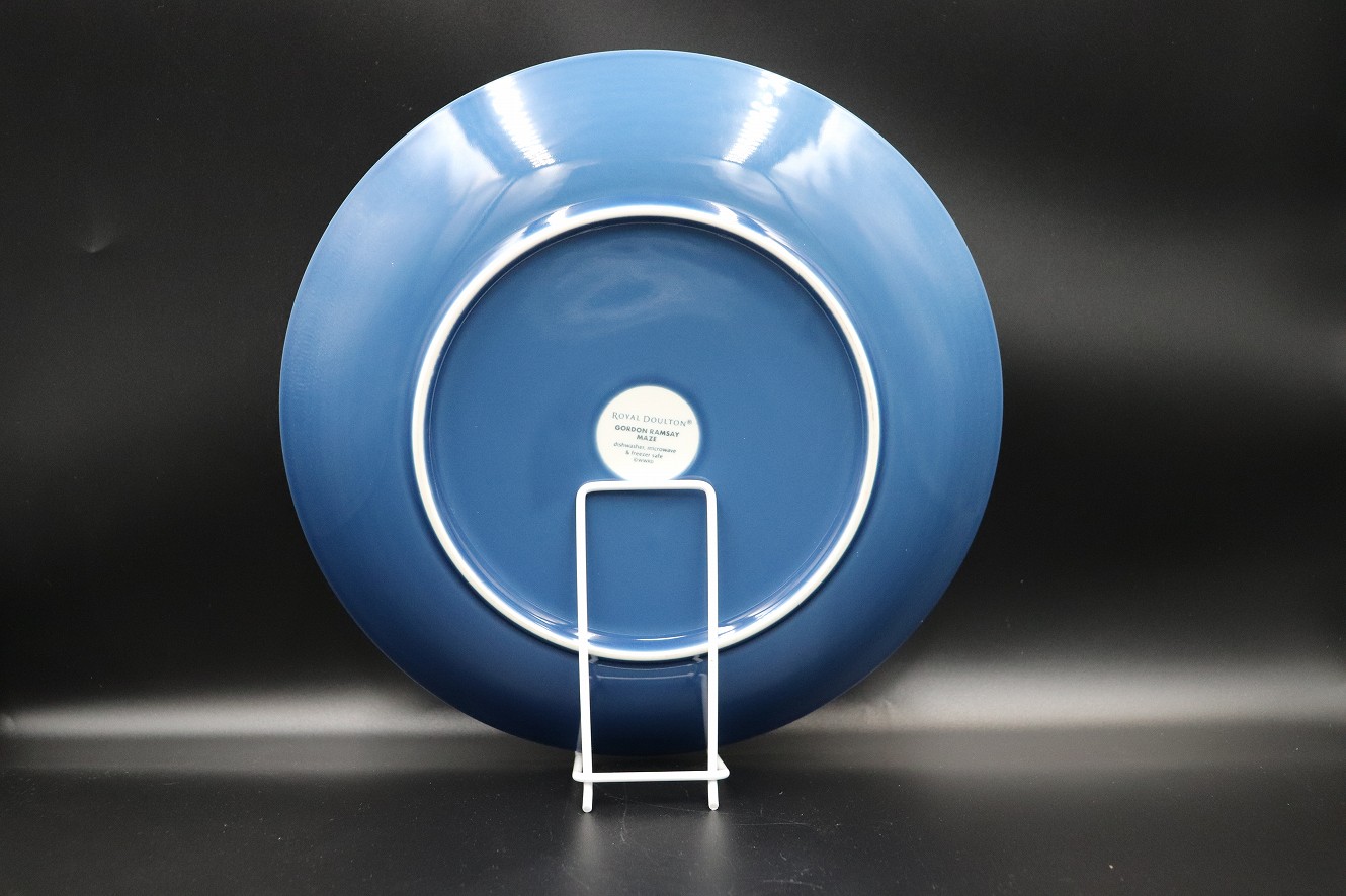 Royal Doulton ロイヤルドルトン ゴードンラムゼイ メイズ ブルー 28cm プレート