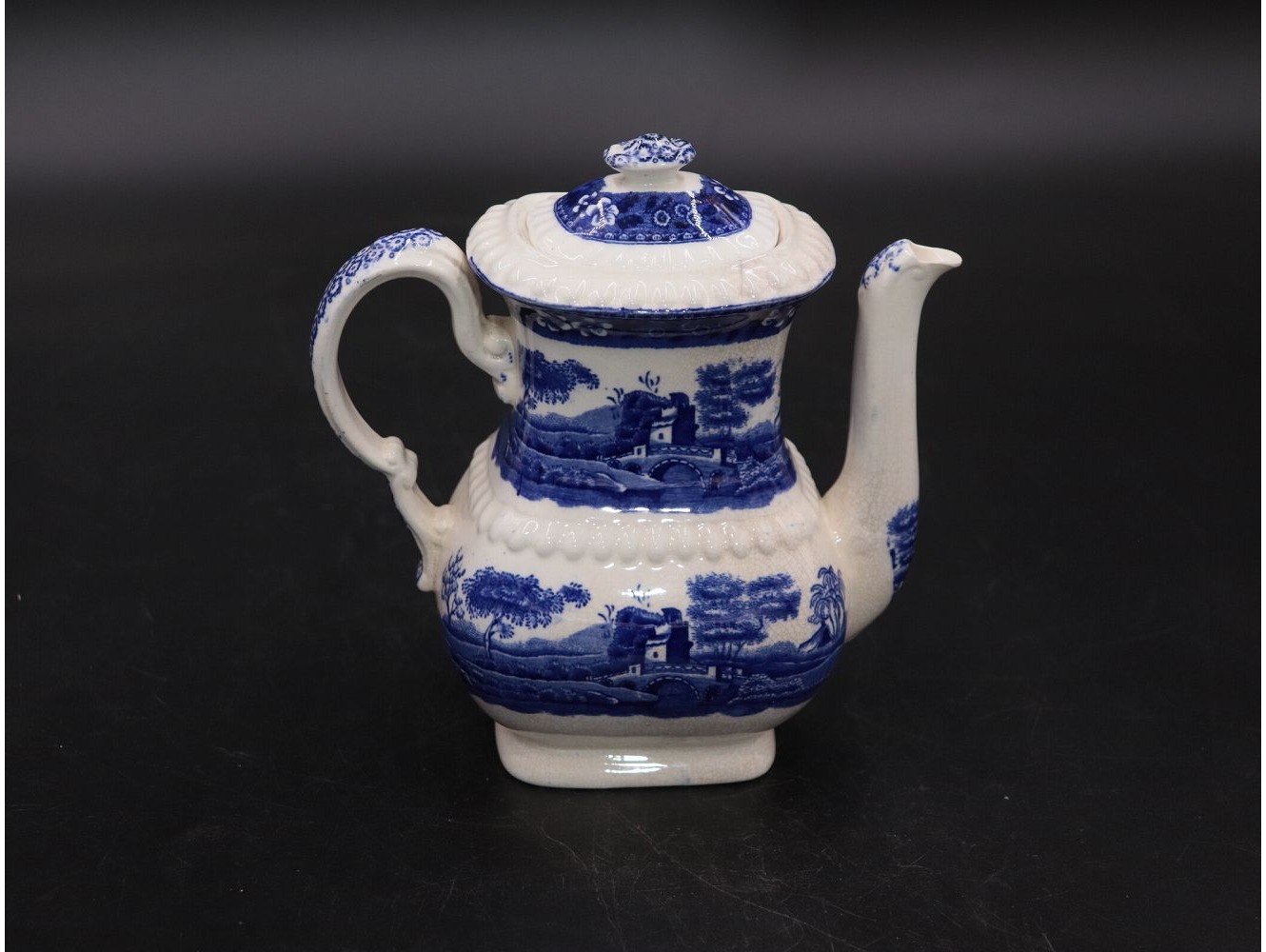 ティーポット SPODE Blue Tower