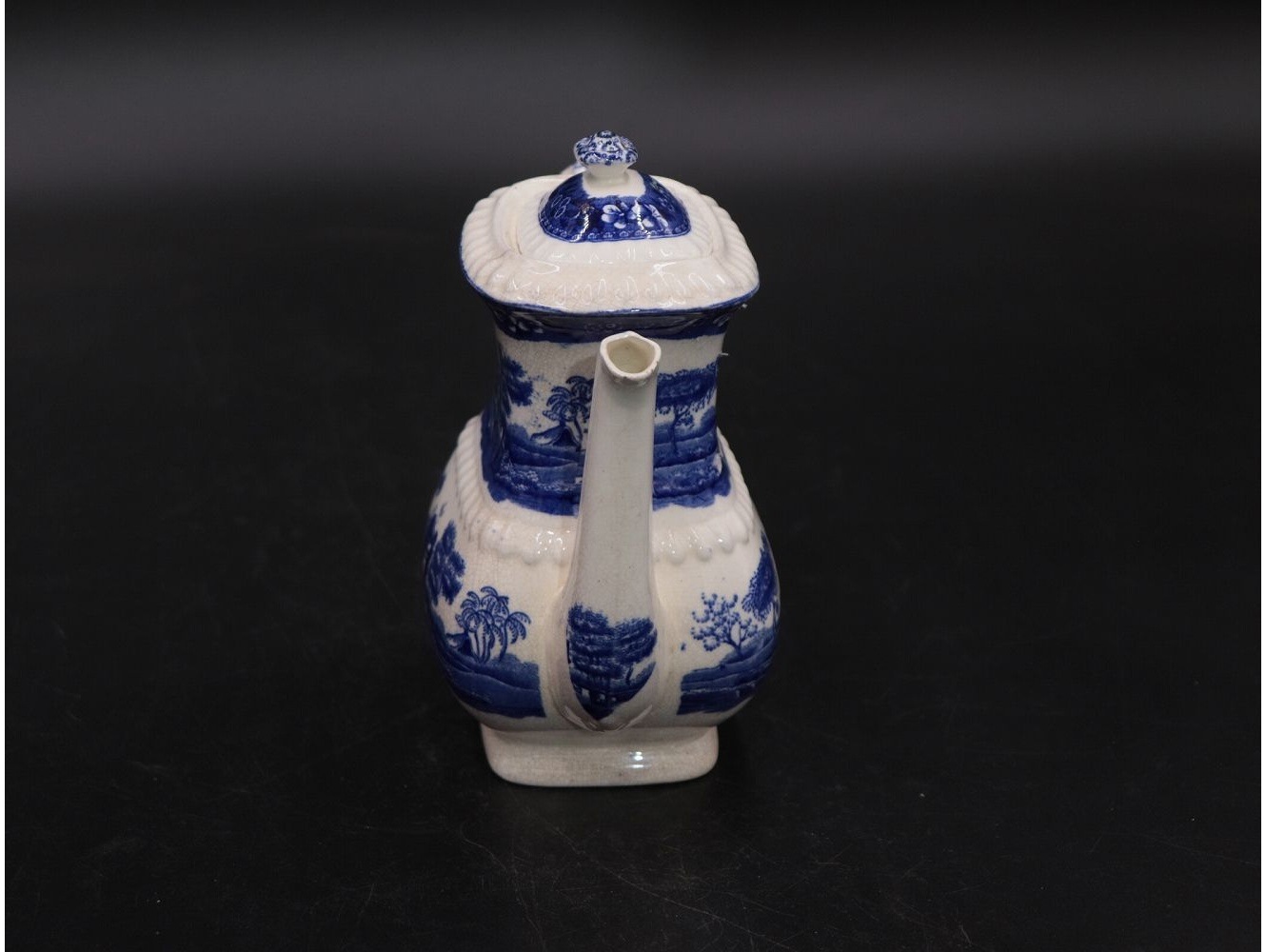 ティーポット SPODE Blue Tower