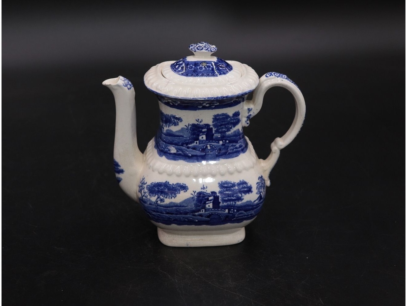 ティーポット SPODE Blue Tower