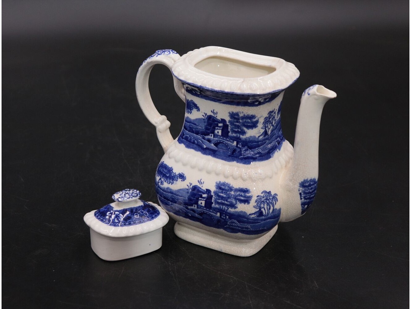 ティーポット SPODE Blue Tower