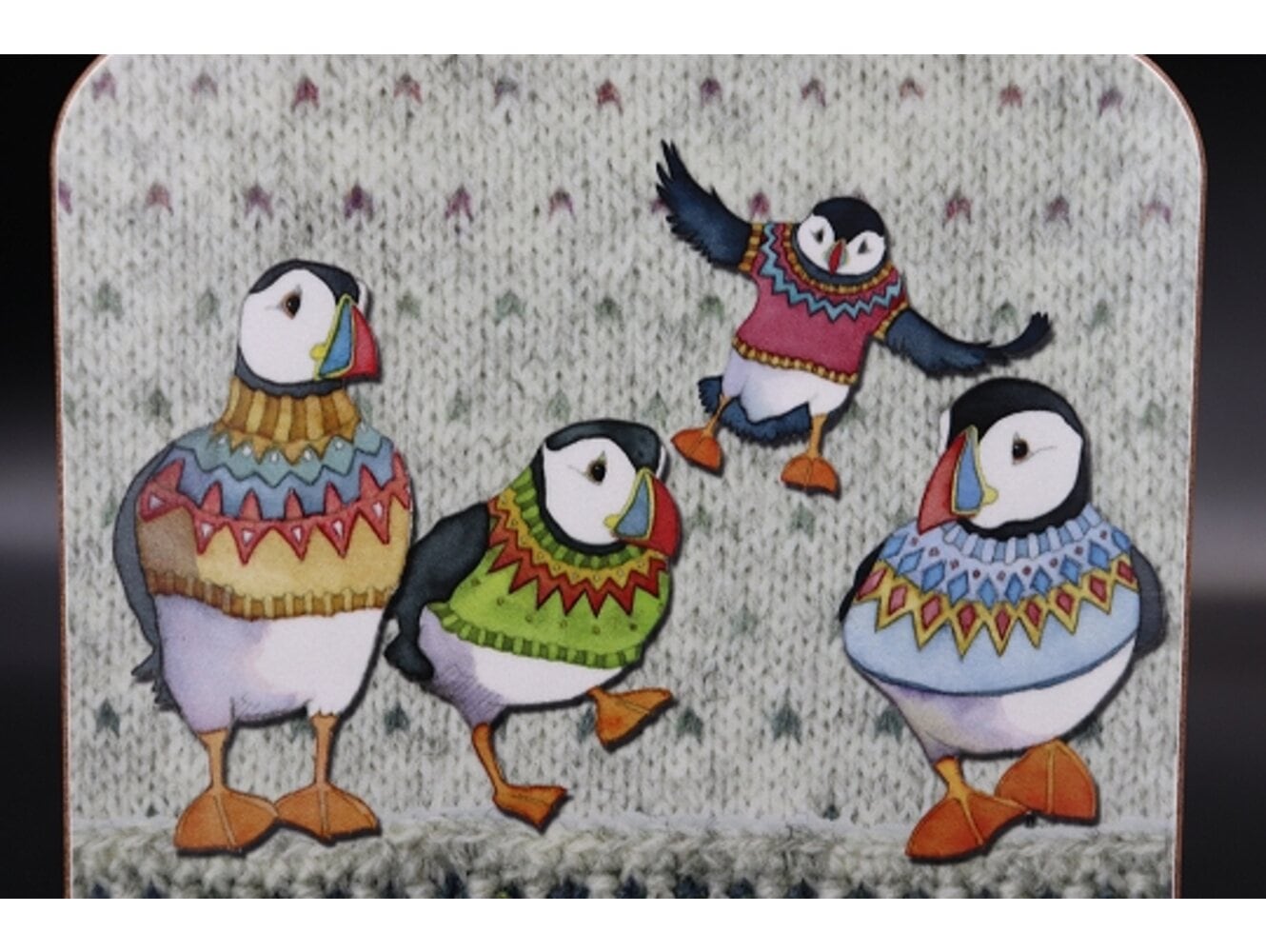Woolly Puffins ミニチョッピングボード