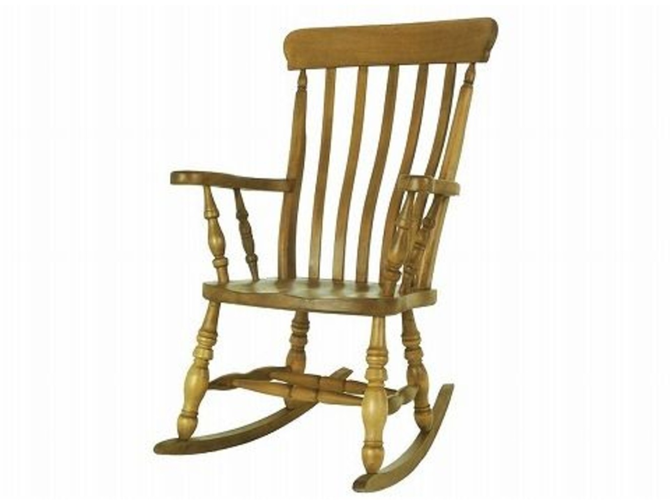 スラットロッキングチェア