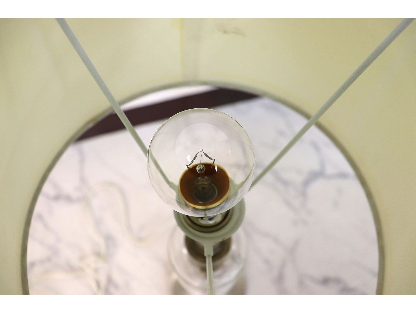 グラスボールランプ