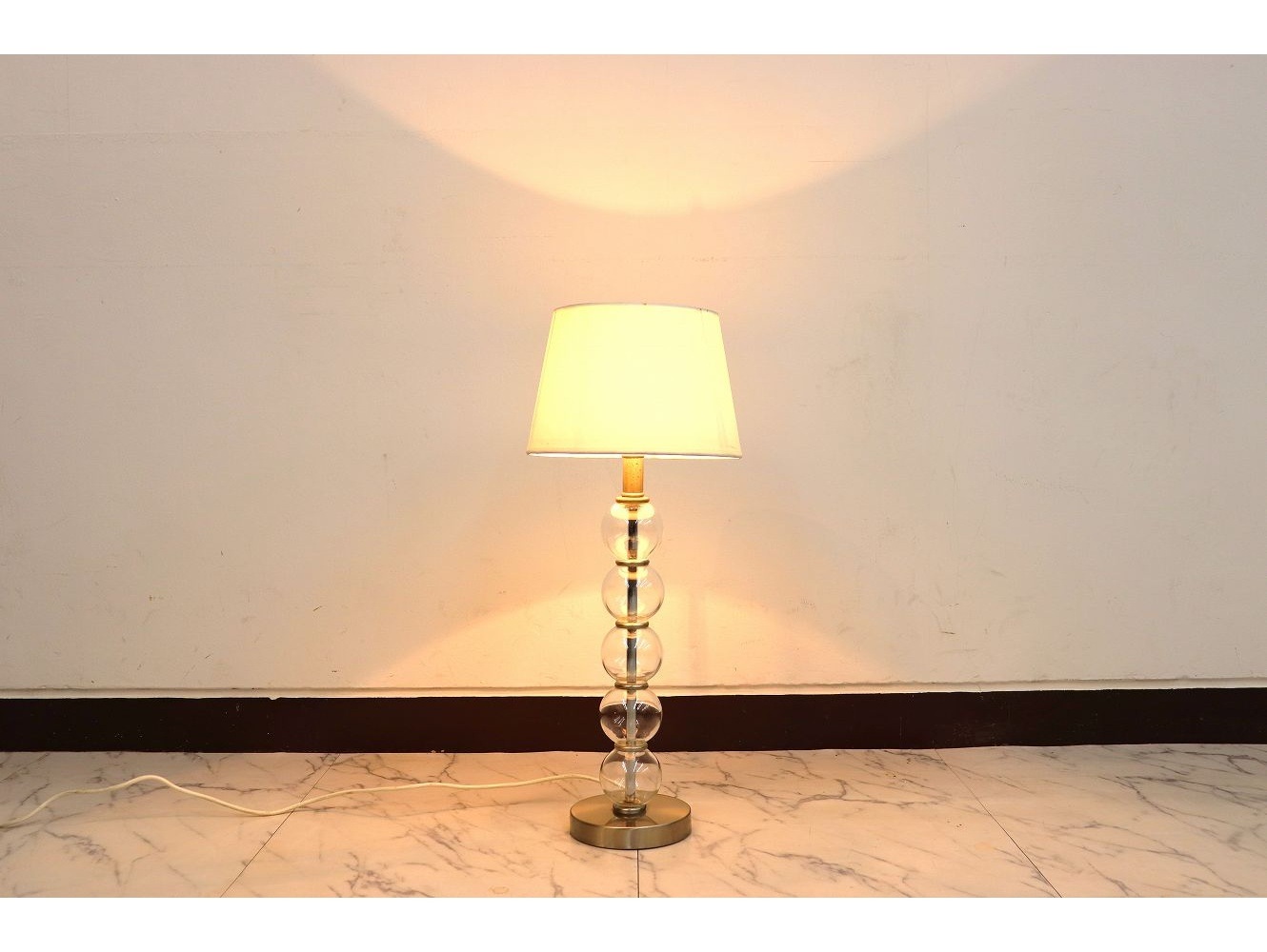 グラスボールランプ