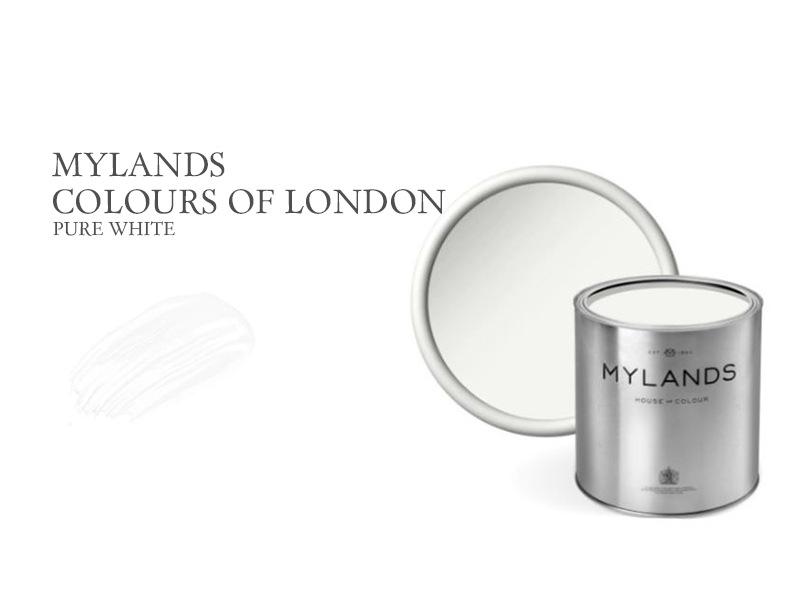 マイランズカラーズオブロンドン ピュアホワイト 2.5L Mylands Colours of London