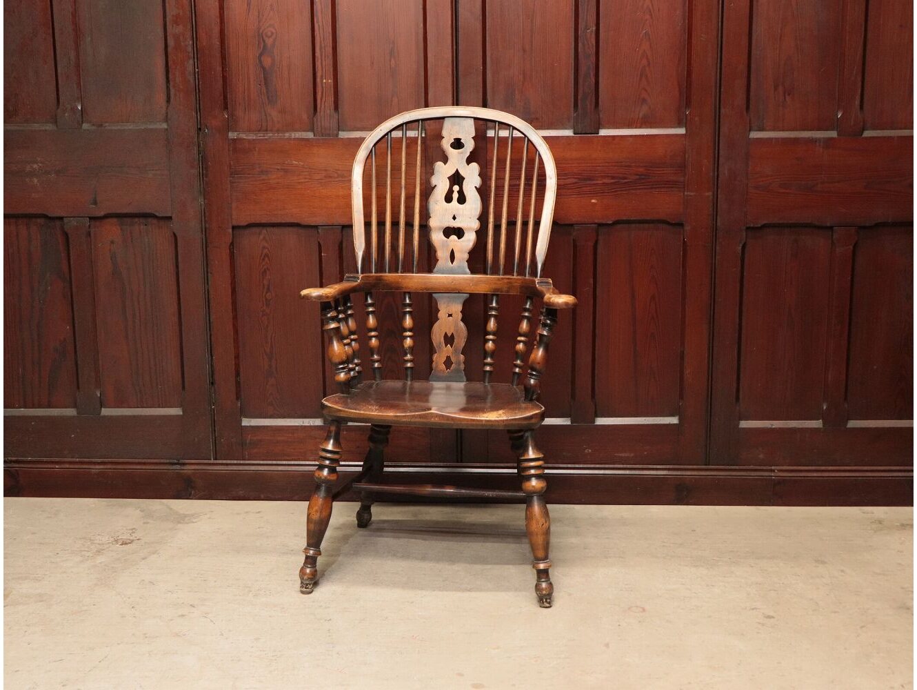ダブルボウバックアームチェア | アンティーク家具,椅子・チェア