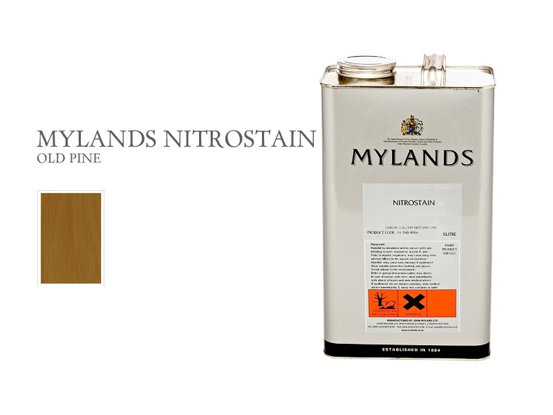 【正規輸入品】 ナイトロステイン オールドパイン 5L MYLANDS Nitro Stain