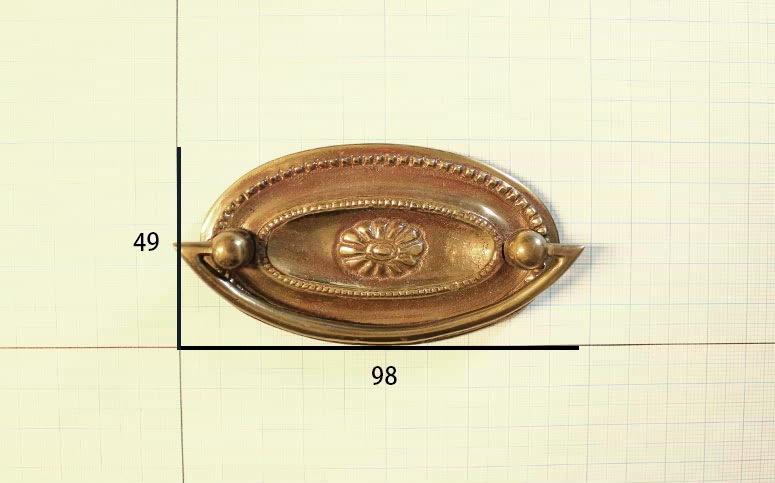 オーバルプレートハンドル