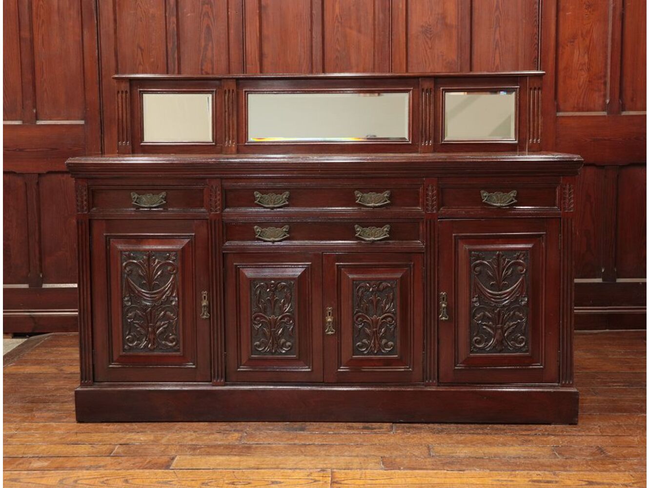 ミラーバックサイドボード