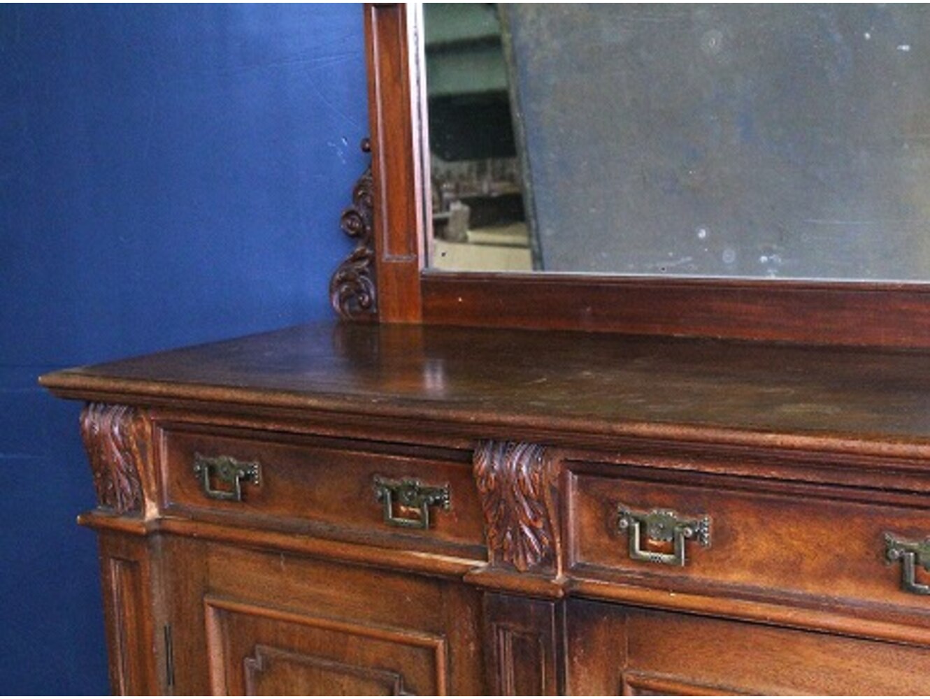 ミラーバックサイドボード | アンティーク家具,サイドボード,ミラー