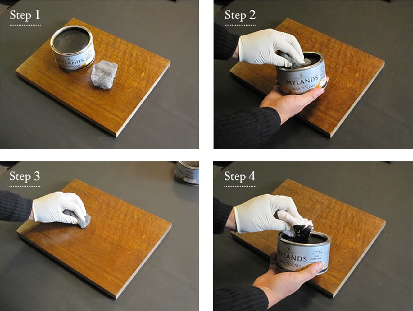 マイランズワックス400ｇ ダークオーク MYLANDS Wax