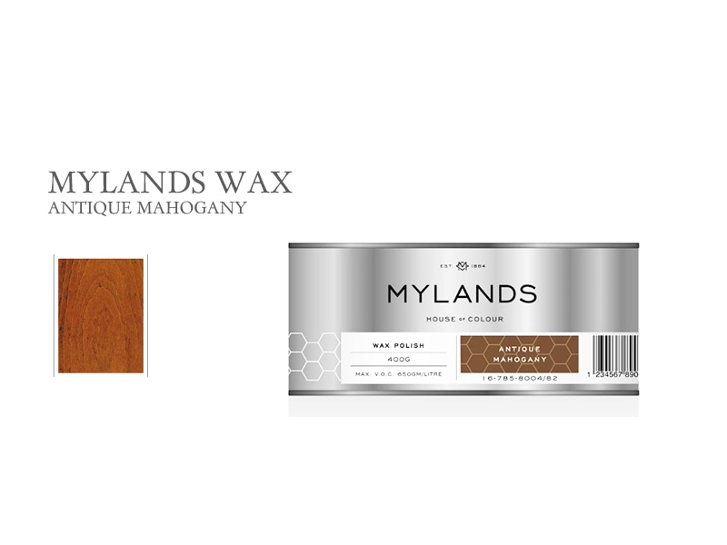マイランズワックス400ｇ アンティークマホガニー MYLANDS Wax