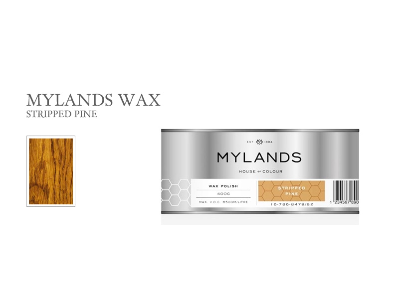 マイランズワックス400g ストリップドパイン MYLANDS Wax