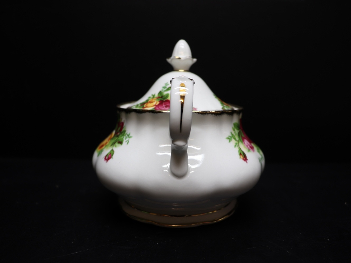 シュガーポット ROYAL ALBERT Old Country Roses