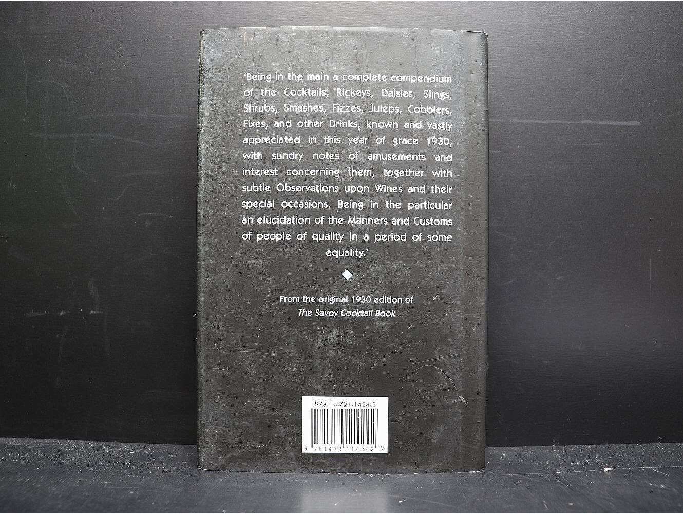 SAVOY cocktail book
