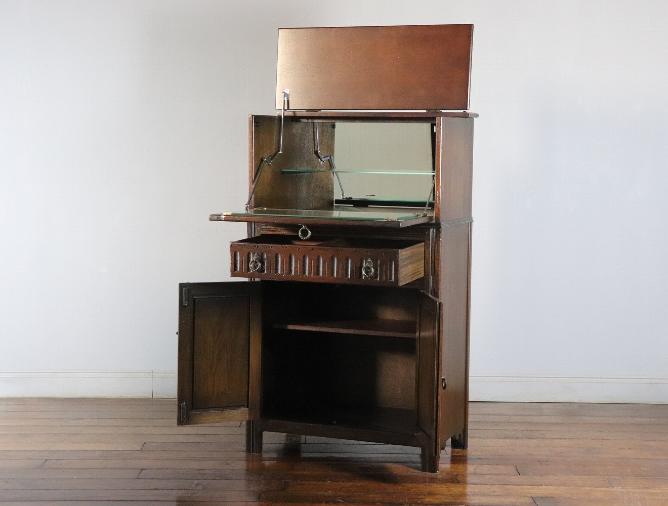 カクテルキャビネット | アンティーク家具,キャビネット,キャビネット