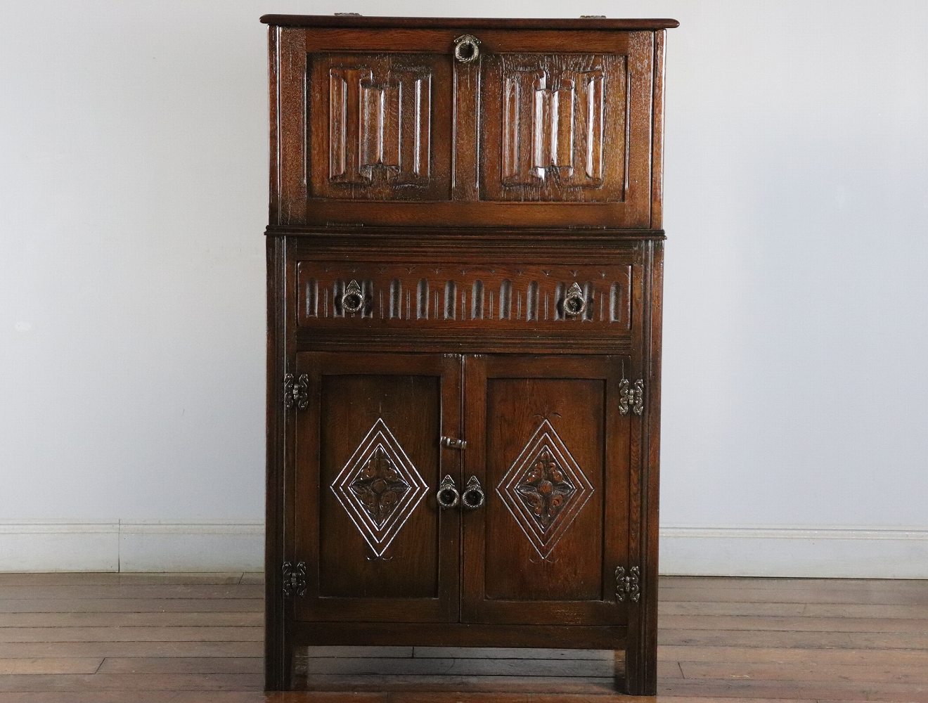 カクテルキャビネット | アンティーク家具,キャビネット,キャビネット