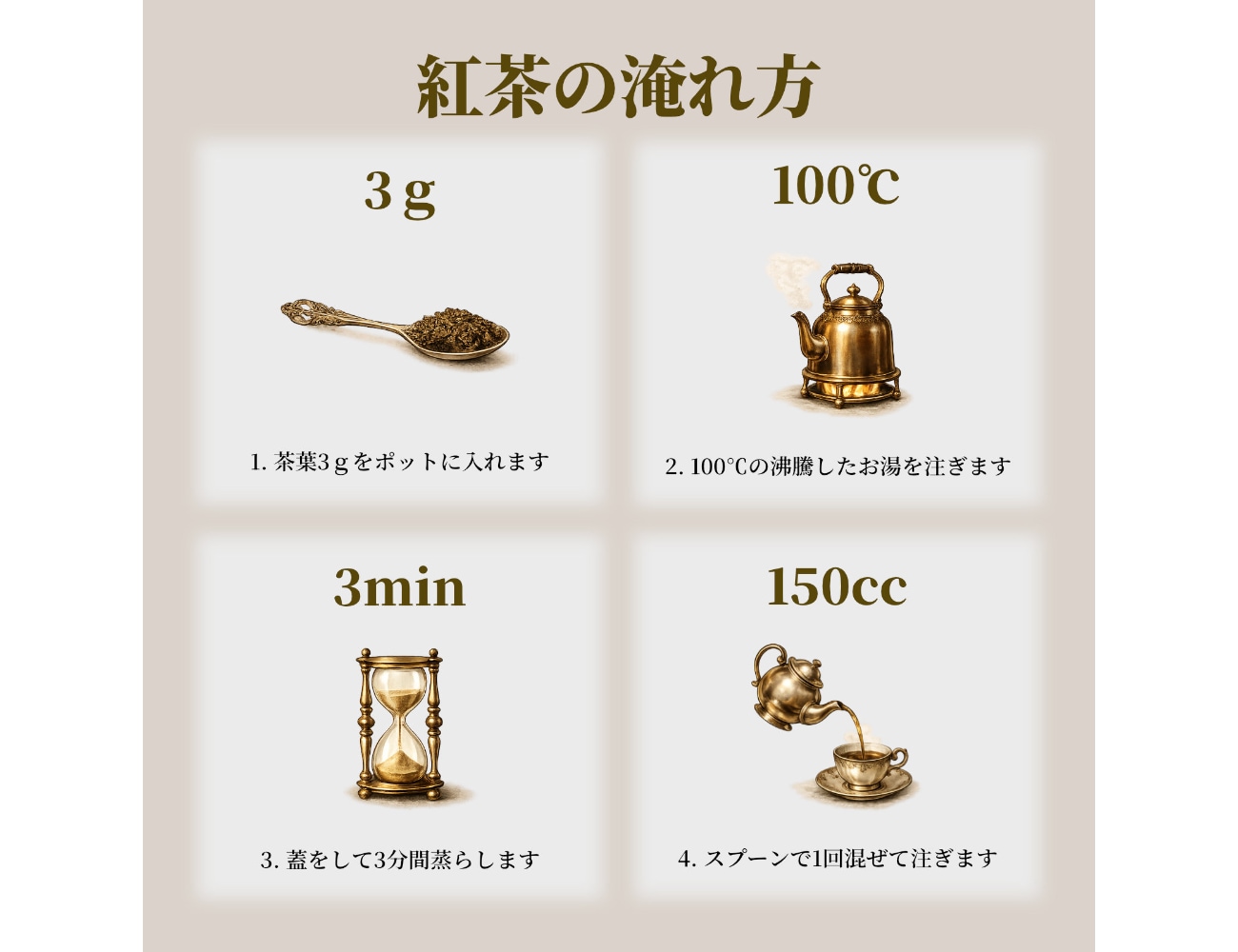 紅茶 アンティークストロベリーティー