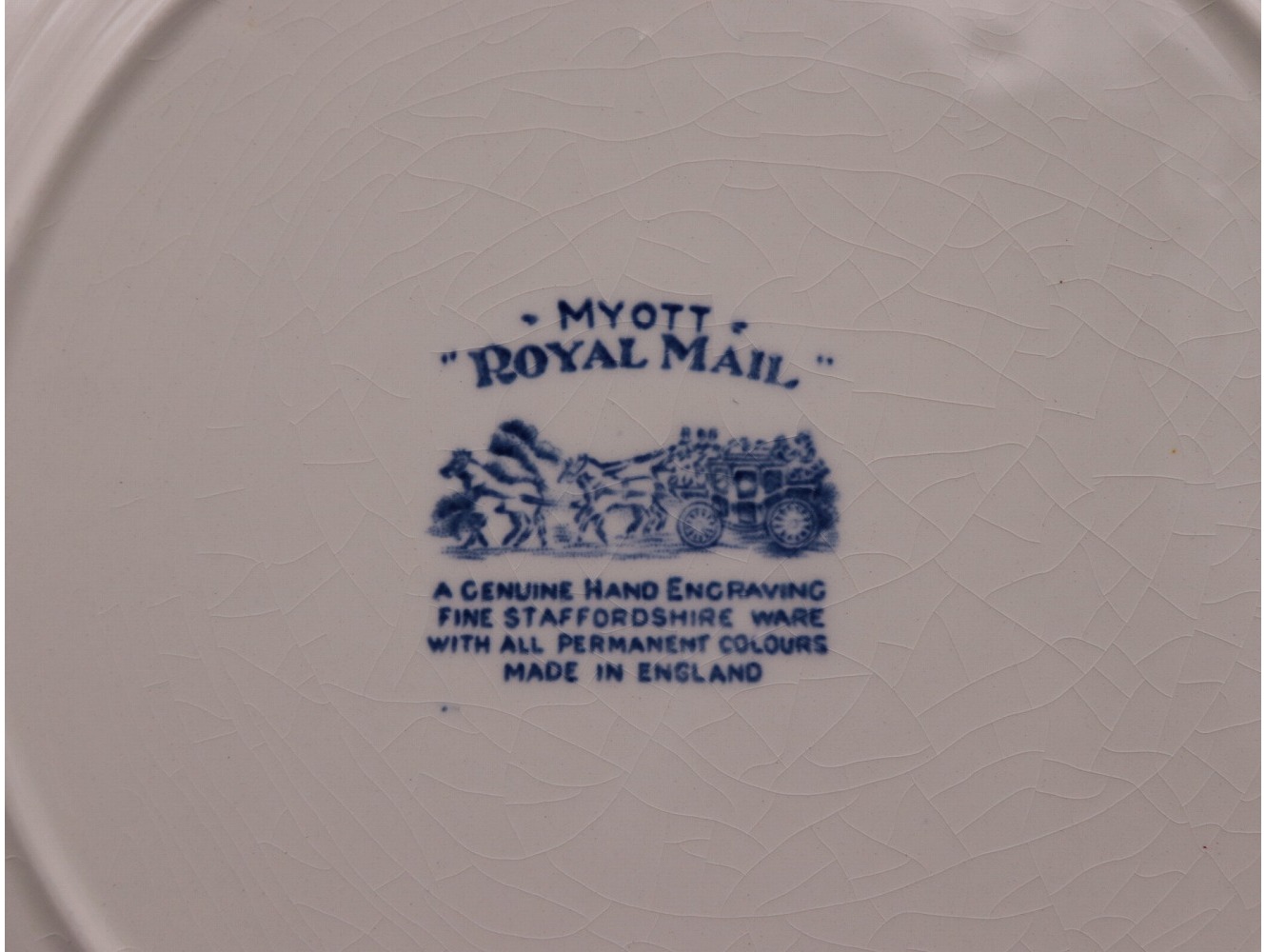 プレート MYOTT Royal Mail