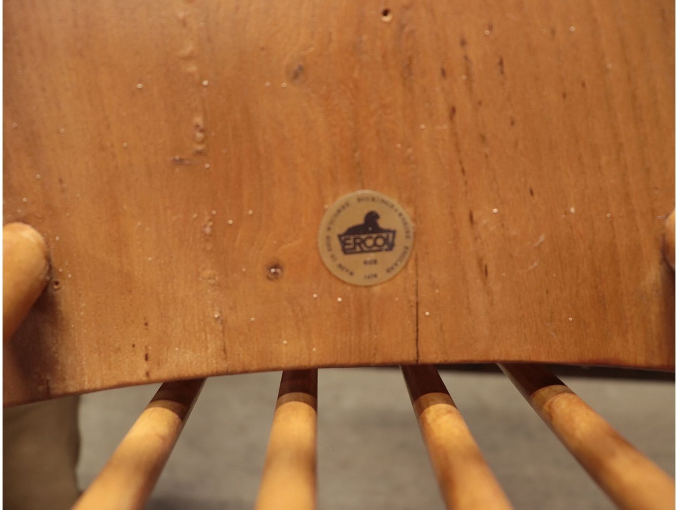 ハイスティックバックチェア ERCOL