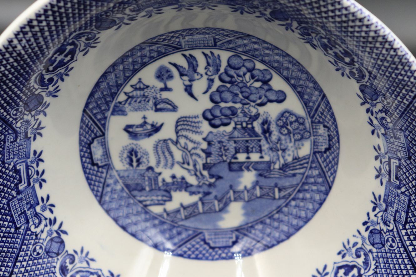 ボウル BARRATT'S OF STAFFORDSHIRE Blue Willow