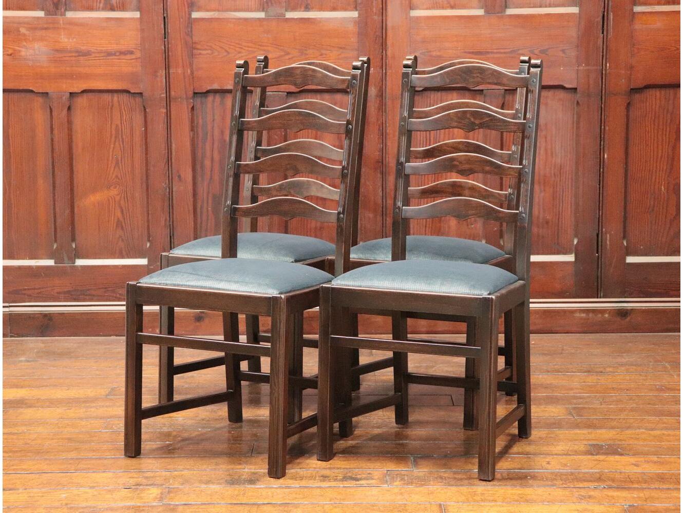 チェア4脚セット ERCOL