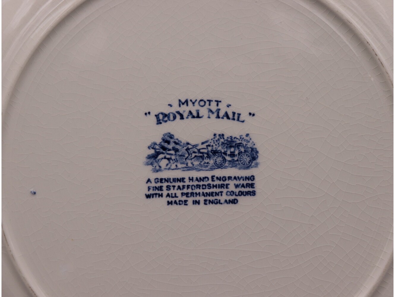 プレート MYOTT Royal Mail