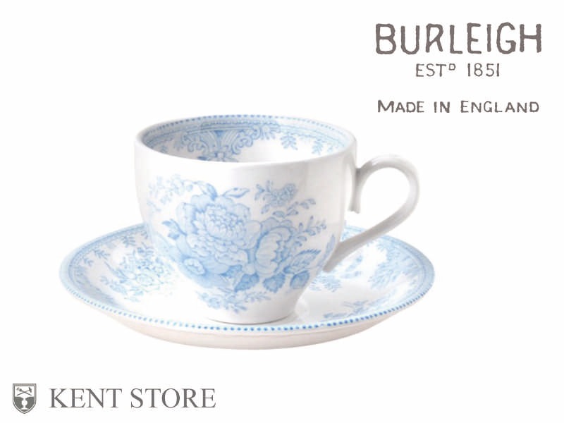 カップ&ソーサー ブルーアジアティックフェザンツ