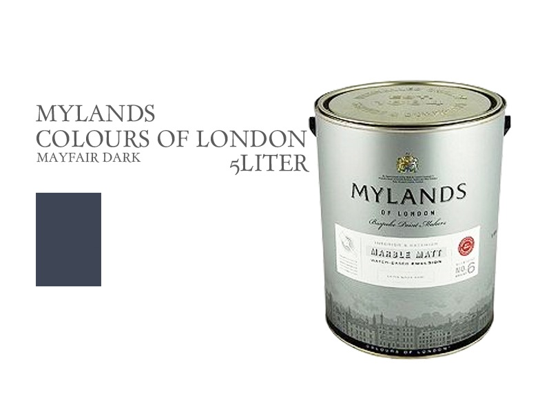マイランズカラーズオブロンドン メイフェアダーク 5L Mylands Colours of London