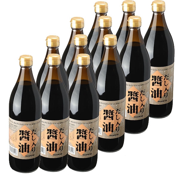 403　だし入り醤油-12入り（お徳用）